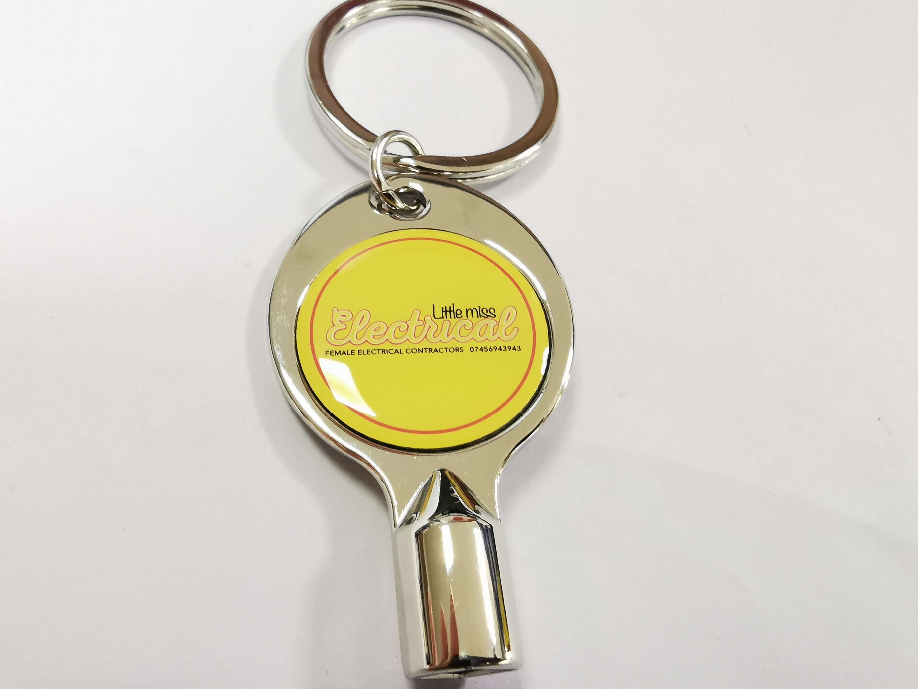 Radiator Key Keyring Strive Badge